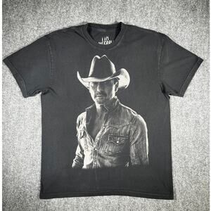 Tim McGraw Standing Room Only Tour T-Shirt Large Black